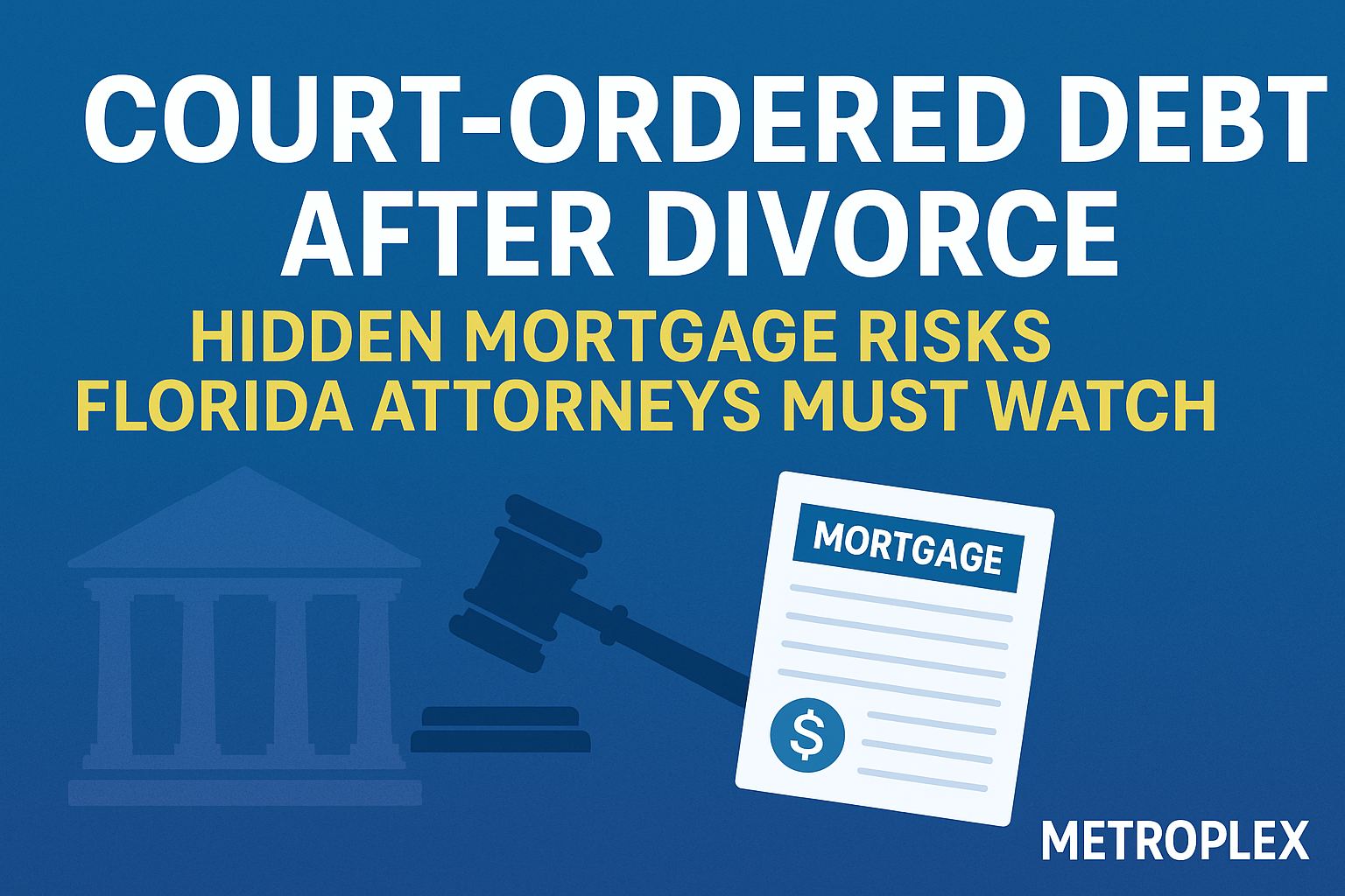 Florida Divorce Refinance. How to refinance after divorce in Florida?